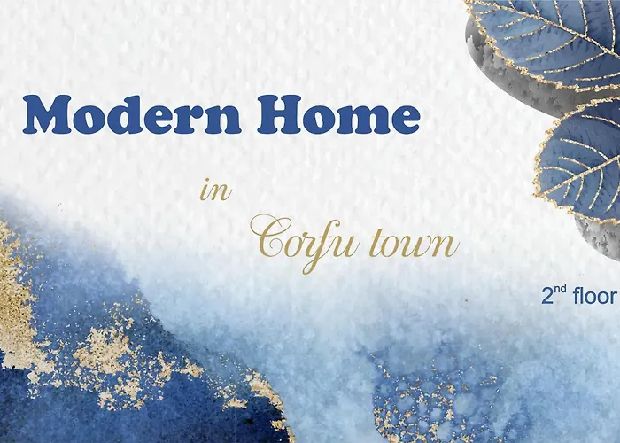 ★Modern Home In Corfu Old Town★